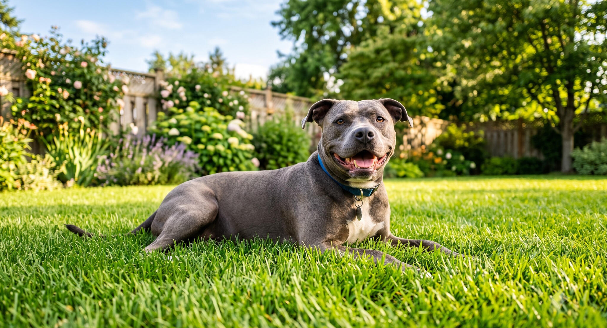 Clean residential grass lawn free of pet waste in James Island SC